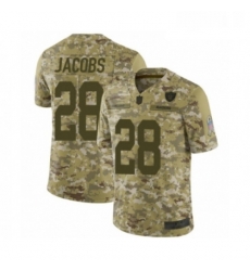 Youth Oakland Raiders 28 Josh Jacobs Limited Camo 2018 Salute to Service Football Jersey Youth Oakland Raiders 28 Josh Jacobs Limited Camo 2018 Salute to Service Football Jersey