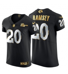 Los Angeles Rams 20 Jalen Los Angeles Ramsey Men Nike Black Edition Vapor Untouchable Elite NFL Jersey Los Angeles Rams 20 Jalen Los Angeles Ramsey Men Nike Black Edition Vapor Untouchable Elite NFL Jersey