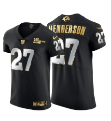 Los Angeles Rams 27 Darrell Henderson Jr Men Nike Black Edition Vapor Untouchable Elite NFL Jersey Los Angeles Rams 27 Darrell Henderson Jr Men Nike Black Edition Vapor Untouchable Elite NFL Jersey