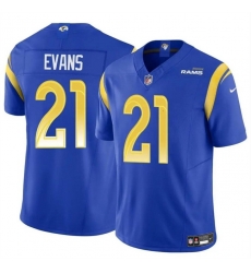 Men Los Angeles Rams 21 Zach Evans Blue 2024 F U S E Vapor Untouchable Stitched Football Jersey Men Los Angeles Rams 21 Zach Evans Blue 2024 F U S E Vapor Untouchable Stitched Football Jersey