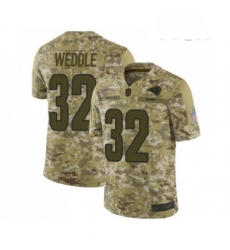 Men Los Angeles Rams 32 Eric Weddle Limited Camo 2018 Salute to Service Football Jersey Men Los Angeles Rams 32 Eric Weddle Limited Camo 2018 Salute to Service Football Jersey