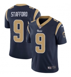 Men Los Angeles Rams 9 Matthew Stafford Navy Blue Team Color Men Stitched NFL Vapor Untouchable Limited Jersey Men Los Angeles Rams 9 Matthew Stafford Navy Blue Team Color Men Stitched NFL Vapor Untouchable Limited Jersey