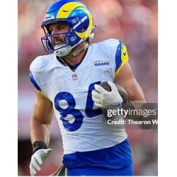 Men Los Angeles Rams Colby Parkinson #84 White F U S E Stitched Football Jersey