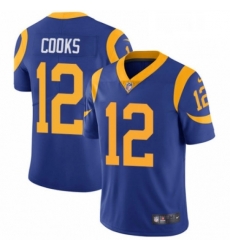 Men Nike Los Angeles Rams 12 Brandin Cooks Royal Blue Alternate Vapor Untouchable Limited Player NFL Jersey Men Nike Los Angeles Rams 12 Brandin Cooks Royal Blue Alternate Vapor Untouchable Limited Player NFL Jersey