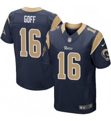 Men Nike Los Angeles Rams 16 Jared Goff Navy Blue Team Color Vapor Untouchable Elite Player NFL Jersey Men Nike Los Angeles Rams 16 Jared Goff Navy Blue Team Color Vapor Untouchable Elite Player NFL Jersey