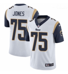 Men Nike Los Angeles Rams #75 Deacon Jones White Vapor Untouchable Limited Player NFL Jersey Men Nike Los Angeles Rams #75 Deacon Jones White Vapor Untouchable Limited Player NFL Jersey