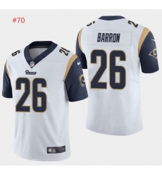 Men Nike Los Angeles Rams Alex Barron White Vapor Untouchable Limited Jersey Men Nike Los Angeles Rams Alex Barron White Vapor Untouchable Limited Jersey