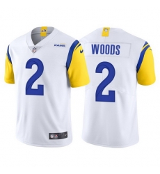 Men Nike Rams 2 Robert Woods White Vapor Untouchable Limited Jersey Men Nike Rams 2 Robert Woods White Vapor Untouchable Limited Jersey