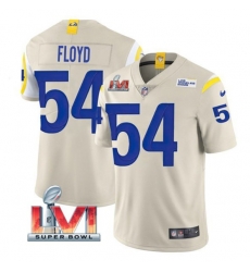 Nike Los Angeles Rams 54 Leonard Floyd Bone 2022 Super Bowl LVI Vapor Limited Jersey Nike Los Angeles Rams 54 Leonard Floyd Bone 2022 Super Bowl LVI Vapor Limited Jersey