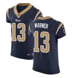 Nike Rams #13 Kurt Warner Navy Blue Team Color Mens Stitched NFL Vapor Untouchable Elite Jersey Nike Rams #13 Kurt Warner Navy Blue Team Color Mens Stitched NFL Vapor Untouchable Elite Jersey