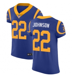 Nike Rams #22 Trumaine Johnson Royal Blue Alternate Mens Stitched NFL Vapor Untouchable Elite Jersey Nike Rams #22 Trumaine Johnson Royal Blue Alternate Mens Stitched NFL Vapor Untouchable Elite Jersey