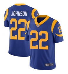 Nike Rams #22 Trumaine Johnson Royal Blue Alternate Mens Stitched NFL Vapor Untouchable Limited Jersey Nike Rams #22 Trumaine Johnson Royal Blue Alternate Mens Stitched NFL Vapor Untouchable Limited Jersey