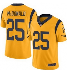 Nike Rams #25 T J McDonald Gold Mens Stitched NFL Limited Rush Jersey Nike Rams #25 T J McDonald Gold Mens Stitched NFL Limited Rush Jersey