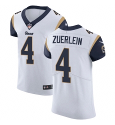 Nike Rams #4 Greg Zuerlein White Mens Stitched NFL Vapor Untouchable Elite Jersey Nike Rams #4 Greg Zuerlein White Mens Stitched NFL Vapor Untouchable Elite Jersey