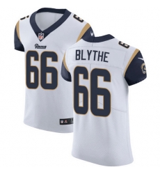 Nike Rams 66 Austin Blythe White Men Stitched NFL New Elite Jersey Nike Rams 66 Austin Blythe White Men Stitched NFL New Elite Jersey