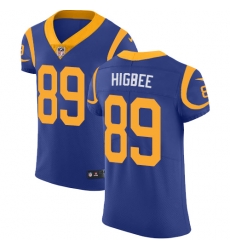 Nike Rams #89 Tyler Higbee Royal Blue Alternate Mens Stitched NFL Vapor Untouchable Elite Jersey Nike Rams #89 Tyler Higbee Royal Blue Alternate Mens Stitched NFL Vapor Untouchable Elite Jersey