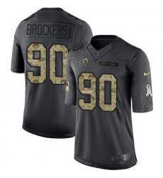 Nike Rams #90 Michael Brockers Black Mens Stitched NFL Limited 2016 Salute to Service Jersey Nike Rams #90 Michael Brockers Black Mens Stitched NFL Limited 2016 Salute to Service Jersey