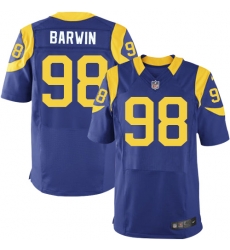 Nike Rams #98 Connor Barwin Royal Blue Alternate Mens Stitched NFL Elite Jersey Nike Rams #98 Connor Barwin Royal Blue Alternate Mens Stitched NFL Elite Jersey