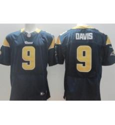 Nike St. Louis Rams 9 Austin Davis Blue Elite NFL Jersey Nike St. Louis Rams 9 Austin Davis Blue Elite NFL Jersey