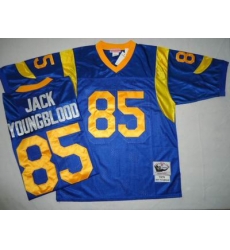 St.Louis Rams Jerseys 85 Jack Youngblood blue throwback St.Louis Rams Jerseys 85 Jack Youngblood blue throwback