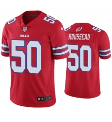 Men Nike Buffalo Bills Gregory Rousseau 50 Rush Limited Jersey Men Nike Buffalo Bills Gregory Rousseau 50 Rush Limited Jersey