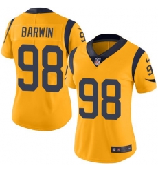 Nike Rams #98 Connor Barwin Gold Womens Stitched NFL Limited Rush Jersey Nike Rams #98 Connor Barwin Gold Womens Stitched NFL Limited Rush Jersey
