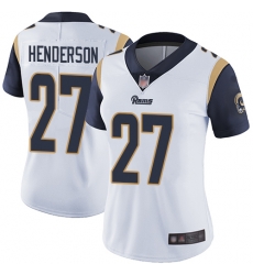 Rams 27 Darrell Henderson White Women Stitched Football Vapor Untouchable Limited Jersey Rams 27 Darrell Henderson White Women Stitched Football Vapor Untouchable Limited Jersey