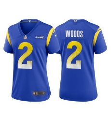 Women Los Angeles Rams 2 Robert Woods Vapor Limited Blue Jersey Women Los Angeles Rams 2 Robert Woods Vapor Limited Blue Jersey