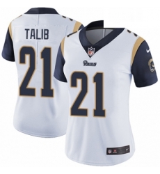 Womens Nike Los Angeles Rams 21 Aqib Talib White Vapor Untouchable Elite Player NFL Jersey Womens Nike Los Angeles Rams 21 Aqib Talib White Vapor Untouchable Elite Player NFL Jersey