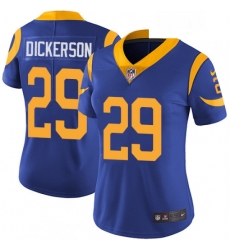 Womens Nike Los Angeles Rams 29 Eric Dickerson Elite Royal Blue Alternate NFL Jersey Womens Nike Los Angeles Rams 29 Eric Dickerson Elite Royal Blue Alternate NFL Jersey