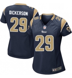 Womens Nike Los Angeles Rams 29 Eric Dickerson Game Navy Blue Team Color NFL Jersey Womens Nike Los Angeles Rams 29 Eric Dickerson Game Navy Blue Team Color NFL Jersey