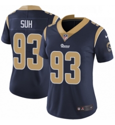 Womens Nike Los Angeles Rams 93 Ndamukong Suh Navy Blue Team Color Vapor Untouchable Limited Player NFL Jersey Womens Nike Los Angeles Rams 93 Ndamukong Suh Navy Blue Team Color Vapor Untouchable Limited Player NFL Jersey
