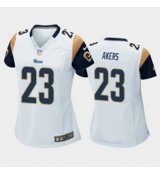 women cam akers los angeles rams white game jersey women cam akers los angeles rams white game jersey