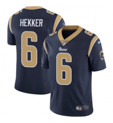 Nike Rams #6 Johnny Hekker Navy Blue Team Color Youth Stitched NFL Vapor Untouchable Limited Jersey Nike Rams #6 Johnny Hekker Navy Blue Team Color Youth Stitched NFL Vapor Untouchable Limited Jersey