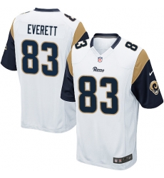 Nike Rams #83 Gerald Everett White Youth Stitched NFL Elite Jersey Nike Rams #83 Gerald Everett White Youth Stitched NFL Elite Jersey