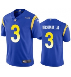 Youth Los Angeles Rams 3 Odell Beckham Jr Royal Vapor Untouchable Limited Stitched Jersey Youth Los Angeles Rams 3 Odell Beckham Jr Royal Vapor Untouchable Limited Stitched Jersey