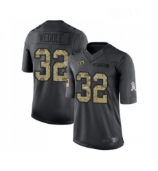 Youth Los Angeles Rams 32 Eric Weddle Limited Black 2016 Salute to Service Football Jersey Youth Los Angeles Rams 32 Eric Weddle Limited Black 2016 Salute to Service Football Jersey