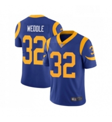 Youth Los Angeles Rams 32 Eric Weddle Royal Blue Alternate Vapor Untouchable Limited Player Football Jersey Youth Los Angeles Rams 32 Eric Weddle Royal Blue Alternate Vapor Untouchable Limited Player Football Jersey