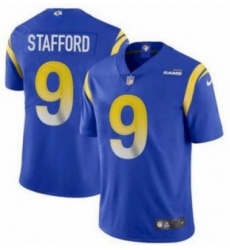 Youth Los Angeles Rams #9 Matthew Stafford Blue Bone Stitched Football Limited Jersey Youth Los Angeles Rams #9 Matthew Stafford Blue Bone Stitched Football Limited Jersey