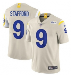 Youth Los Angeles Rams 9 Matthew Stafford Bone Vapor Untouchable Limited Stitched Jersey Youth Los Angeles Rams 9 Matthew Stafford Bone Vapor Untouchable Limited Stitched Jersey