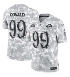 Youth Los Angeles Rams 99 Aaron Donald 2024 F U S E Arctic Camo Salute To Service Limited Stitched Football Jersey Youth Los Angeles Rams 99 Aaron Donald 2024 F U S E Arctic Camo Salute To Service Limited Stitched Football Jersey
