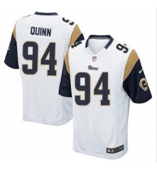 Youth NEW Rams #94 Robert Quinn White Stitched NFL Elite Jersey Youth NEW Rams #94 Robert Quinn White Stitched NFL Elite Jersey