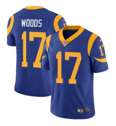 Youth Nike Rams #17 Robert Woods Royal Blue Alternate Stitched NFL Vapor Untouchable Limited Jersey Youth Nike Rams #17 Robert Woods Royal Blue Alternate Stitched NFL Vapor Untouchable Limited Jersey