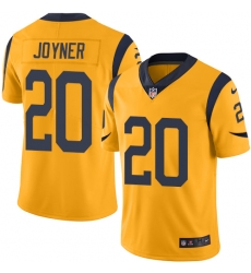 Youth Nike Rams #20 Lamarcus Joyner Gold Stitched NFL Limited Rush Jersey Youth Nike Rams #20 Lamarcus Joyner Gold Stitched NFL Limited Rush Jersey