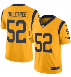 Youth Nike Rams #52 Alec Ogletree Gold Stitched NFL Limited Rush Jersey Youth Nike Rams #52 Alec Ogletree Gold Stitched NFL Limited Rush Jersey