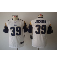 Youth Nike St. Louis Rams #39 Steven Jackson White Limited Jerseys Youth Nike St. Louis Rams #39 Steven Jackson White Limited Jerseys