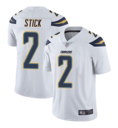 Chargers 2 Easton Stick White Men Stitched Football Vapor Untouchable Limited Jersey Chargers 2 Easton Stick White Men Stitched Football Vapor Untouchable Limited Jersey