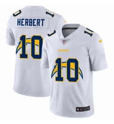 Los Angeles Chargers 10 Justin Herbert White Men Nike Team Logo Dual Overlap Limited NFL Jersey Los Angeles Chargers 10 Justin Herbert White Men Nike Team Logo Dual Overlap Limited NFL Jersey