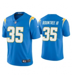 Men Los Angeles Chargers 35 Larry Rountree III 2021 Blue Vapor Untouchable Limited Stitched Jersey Men Los Angeles Chargers 35 Larry Rountree III 2021 Blue Vapor Untouchable Limited Stitched Jersey