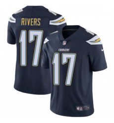 Men Nike Los Angeles Chargers 17 Philip Rivers Navy Blue Team Color Vapor Untouchable Limited Player NFL Jersey Men Nike Los Angeles Chargers 17 Philip Rivers Navy Blue Team Color Vapor Untouchable Limited Player NFL Jersey